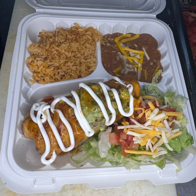 #10 - 1 Chimichanga..