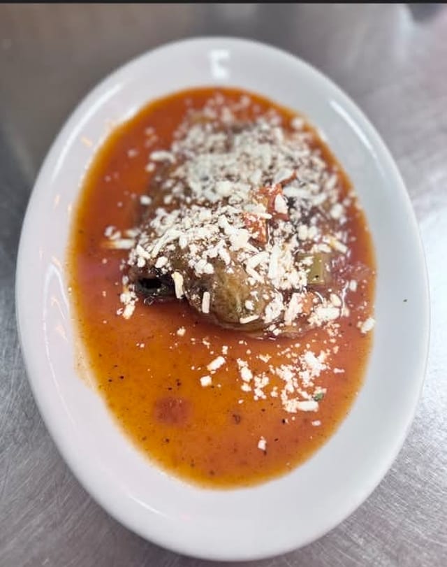 #18 - Enchilada and Chile Relleno..